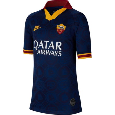 AS Roma 2019/20 Third Replica Jersey - Blue