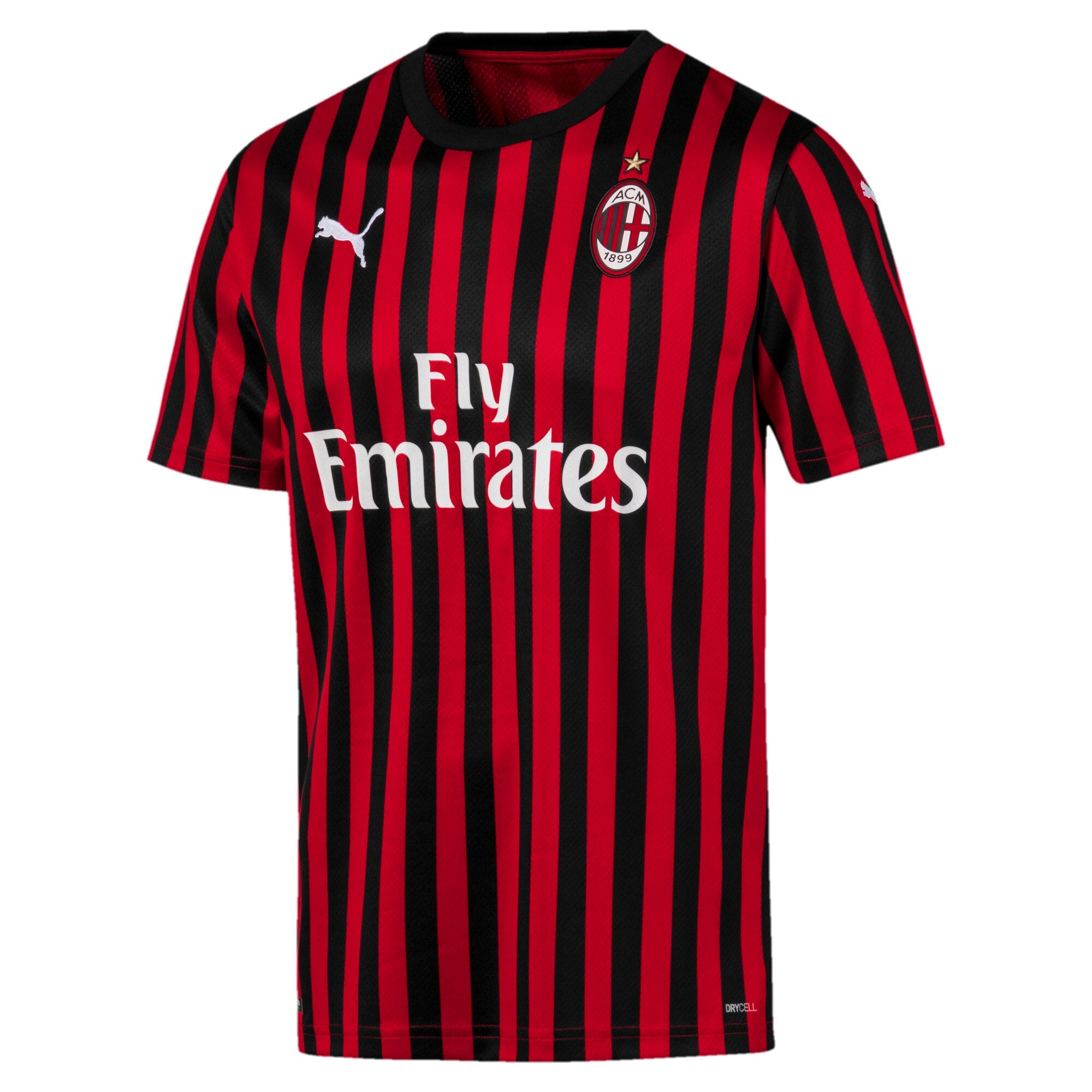 AC Milan 2019/20 Home Replica Jersey - Red/Black